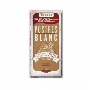 Torras White Cooking Chocolate - 200 g | Délices Low Carb