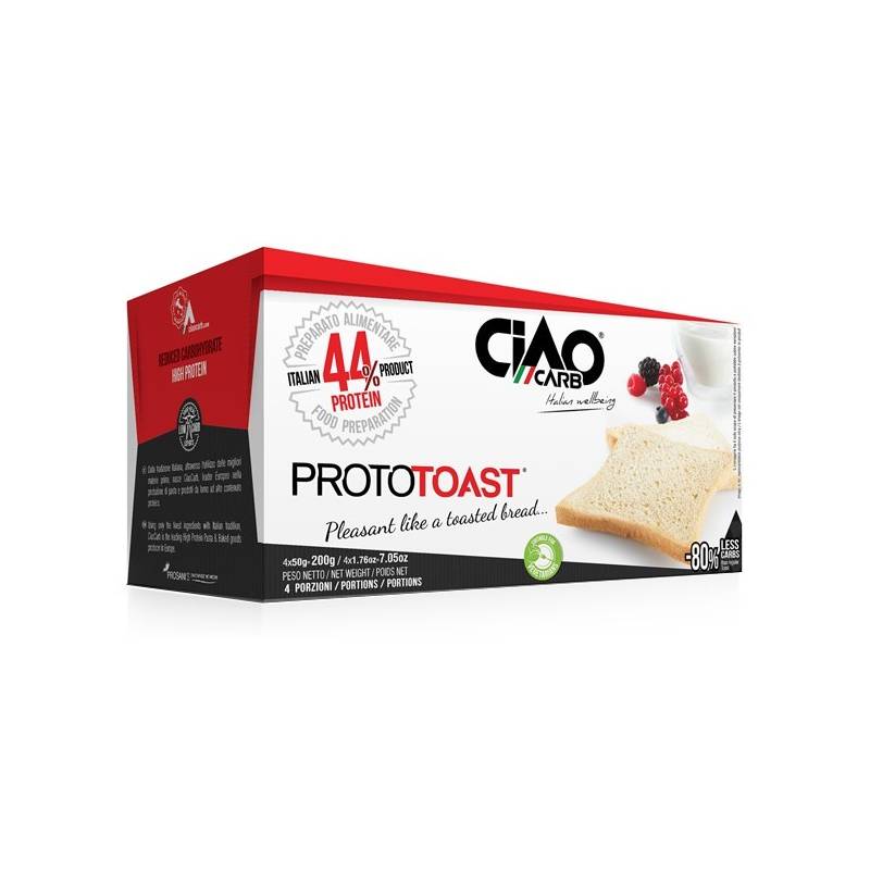 ProtoToast 4x50 g CiAOCARB -Protéines