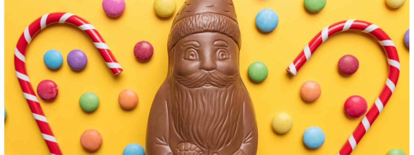 Images de Noël en chocolat sans sucre ajouté 100 g - B